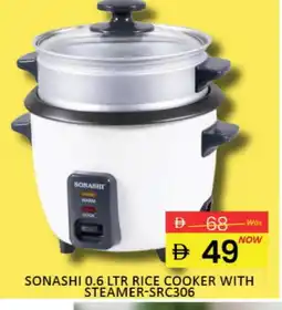 Mango Hypermarket LLC SONASHI Rice Cooker offer