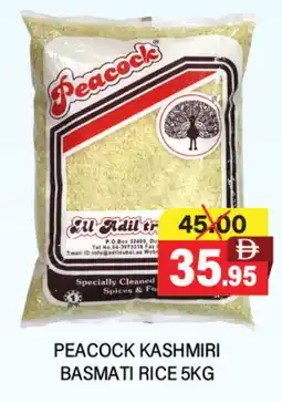 Adil Supermarket PEACOCK Basmati / Biryani Rice offer