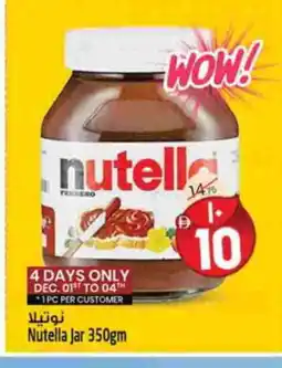 Safari Hypermarket NUTELLA Chocolate Spread offer