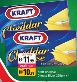 Shaklan KRAFT Cheddar Cheese offer