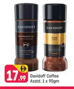 Shaklan DAVIDOFF Coffee offer