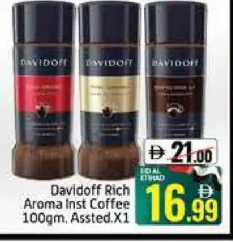Mango Hypermarket LLC DAVIDOFF Coffee offer