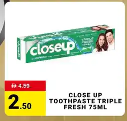 Madhoor Supermarket CLOSE UP Toothpaste offer