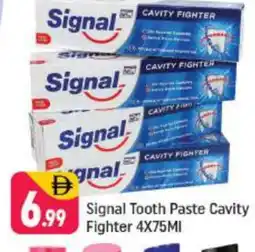 Shaklan SIGNAL Toothpaste offer