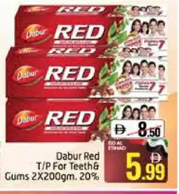 Mango Hypermarket LLC DABUR RED Toothpaste offer