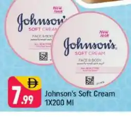 Shaklan JOHNSONS Face cream offer