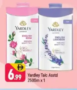 Shaklan YARDLEY Talcum Powder offer
