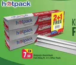 Shaklan HOTPACK Aluminum Foil offer