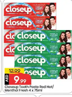 Mark & Save CLOSE UP Toothpaste offer