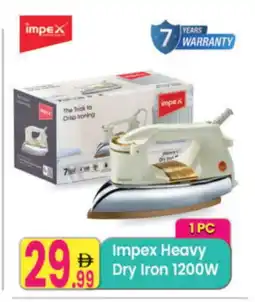 Everyday Center IMPEX Ironbox offer
