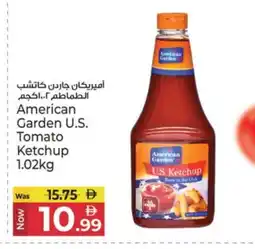 Kenz Hypermarket AMERICAN GARDEN Tomato Ketchup offer
