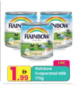Everyday Center RAINBOW Evaporated Milk offer