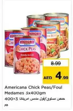 Last Chance AMERICANA Chick Peas offer