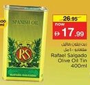 Nesto Rafael Salgado Olive Oil Tin offer