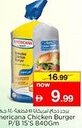 Nesto Americana Chicken Burger P/B 15'S offer
