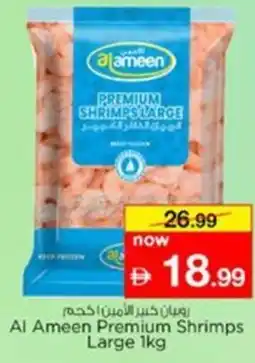 Nesto Al Ameen Premium Shrimps offer