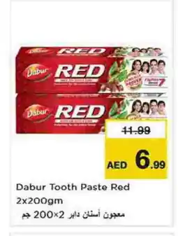 Last Chance DABUR RED Toothpaste offer