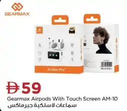 Nesto Gearmax Airpods With Touch Screen AM-10 offer