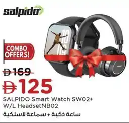 Nesto SALPIDO Smart Watch SW02+ W/L HeadsetNB02 offer