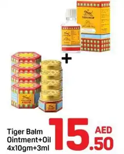 Day To Day Tiger Balm Ointment+Oil offer