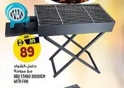 Safari Hypermarket Bbq stand with fan offer