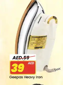 Mark & Save GEEPAS Ironbox offer