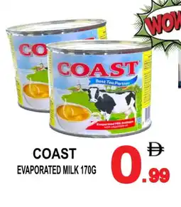 Gift Point COAST Evaporated Milk offer