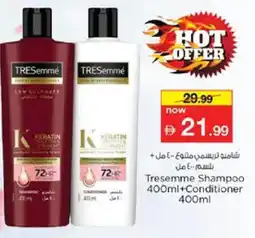 Nesto TRESEMME Shampoo / Conditioner offer