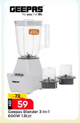 Mark & Save GEEPAS Mixer / Grinder offer