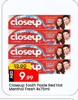 Mark & Save CLOSE UP Toothpaste offer