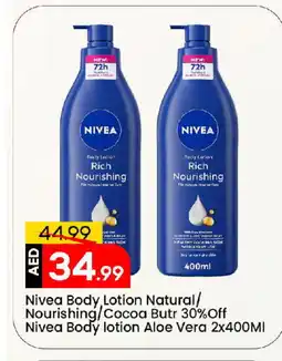 Mark & Save Nivea Body Lotion & Cream offer