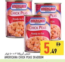 Rawabi Market AMERICANA Chick Peas offer