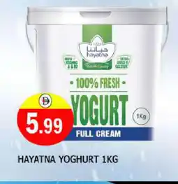 Al Madina HAYATNA Yoghurt offer