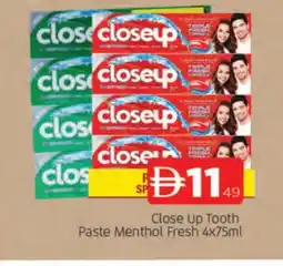 Al Madina CLOSE UP Toothpaste offer