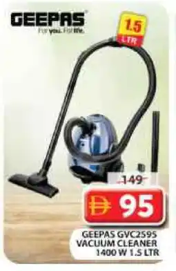 Grand Hyper Market GEEPAS Vacuum Cleaner offer