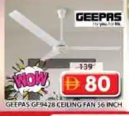 Grand Hyper Market GEEPAS Fan offer