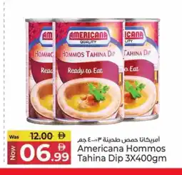 Kenz Hypermarket AMERICANA Tahina & Halawa offer