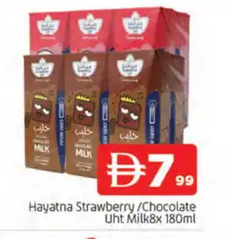 Al Madina HAYATNA Flavoured Milk offer