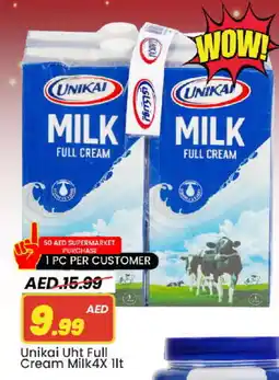Mark & Save UNIKAI Long Life / UHT Milk offer
