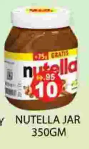 Zain Hypermarket NUTELLA Chocolate Spread offer
