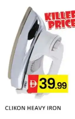 Mango Hypermarket LLC CLIKON Ironbox offer