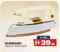 Al Madina OLSENMARK Ironbox offer