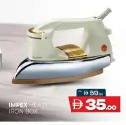 Al Madina IMPEX Ironbox offer