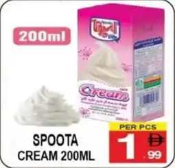 Friday Center Spoota Cream offer