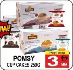Friday Center Pomsy cup cakes offer