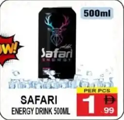 Friday Center Safari Energy Drink offer