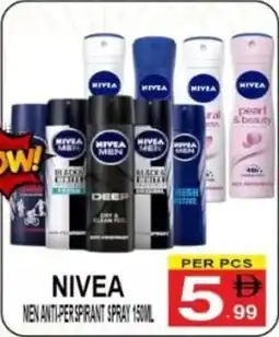 Friday Center Nivea nen antiperspirant spray offer