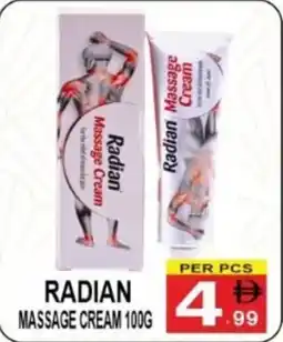 Friday Center Radian Massage Cream offer