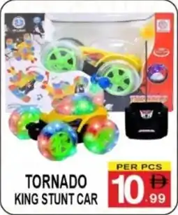 Friday Center Tornado king stunt car offer