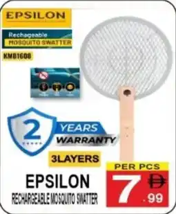 Friday Center Epsilon Rechargeable Mosquito Swatter offer